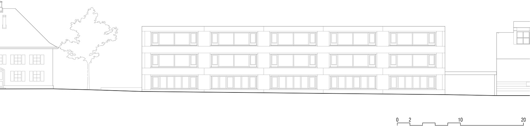 瑞士迈尼尔小学与幼儿园丨Mue Atelier d’architecture事务所-68