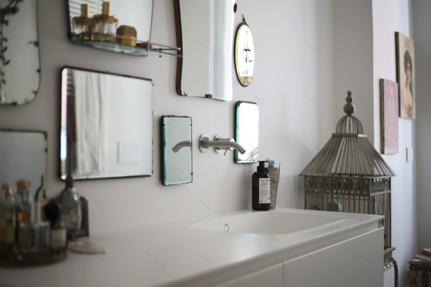 六十年代公寓的现代复古变身-29