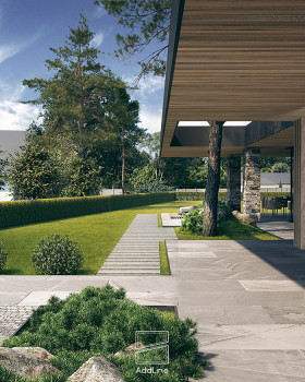 Addline group丨别墅建筑丨"PINE ESTATE" house by AddLine group