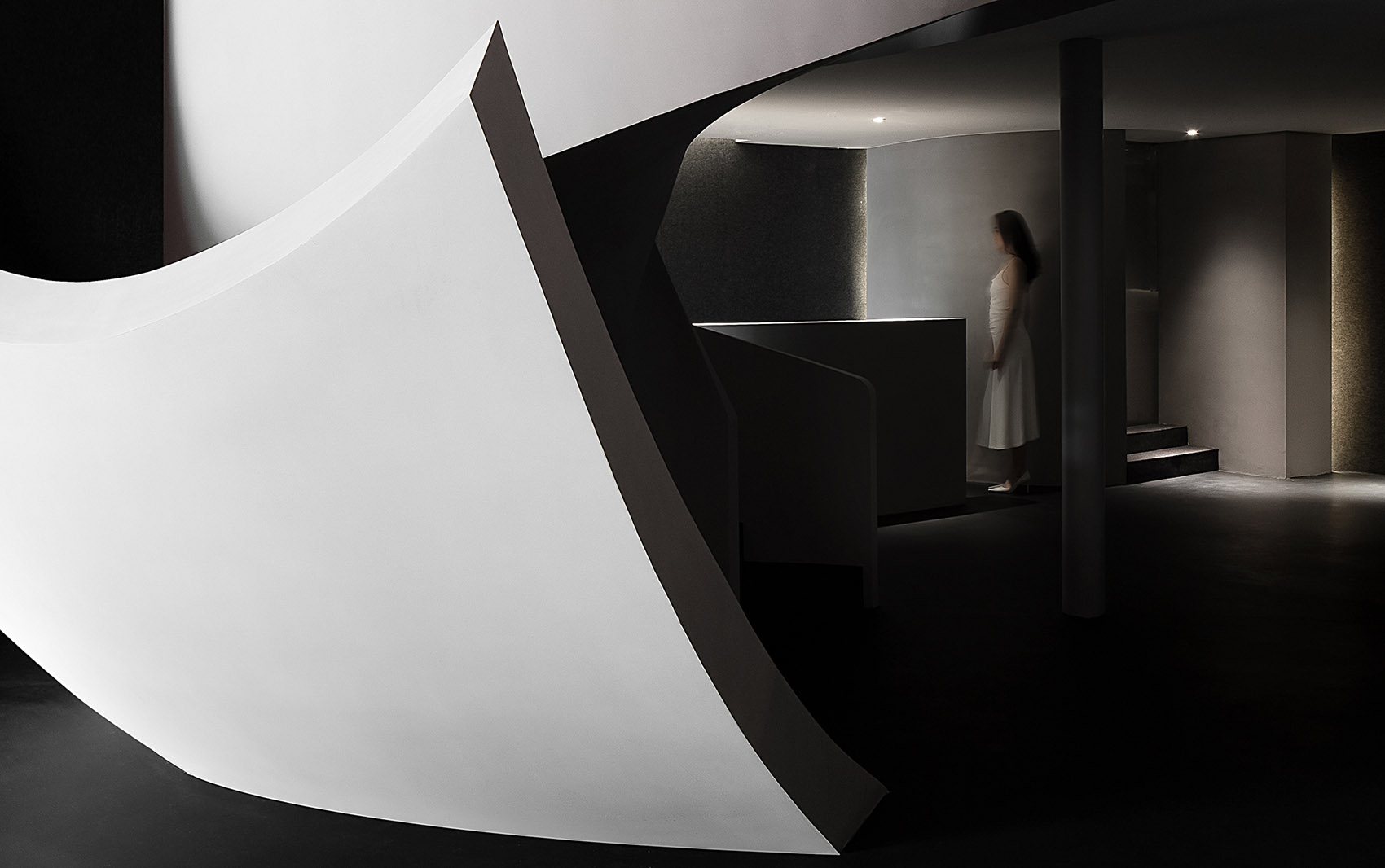 SOOYOU美容院，哈尔滨/以细胞为概念的暗系空间艺术-72