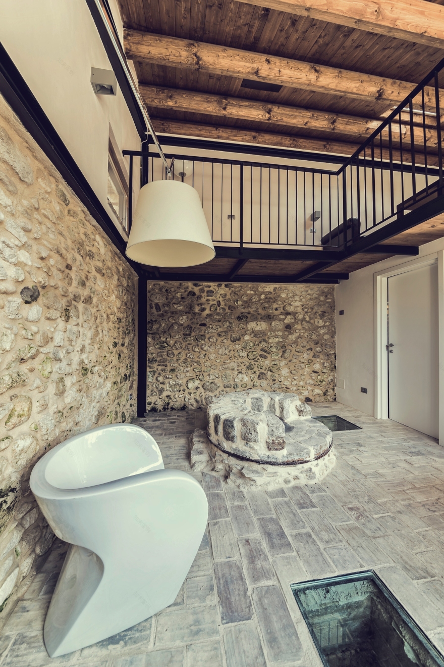 古水磨坊的现代重生——意大利 Vesola 河古水磨坊修复与再利用-11