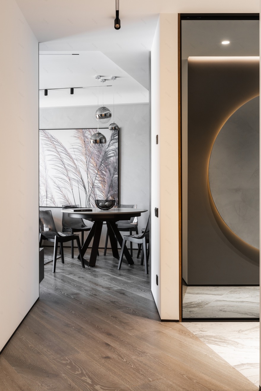 摩尔多瓦现代简约公寓设计丨AB + Partners-4