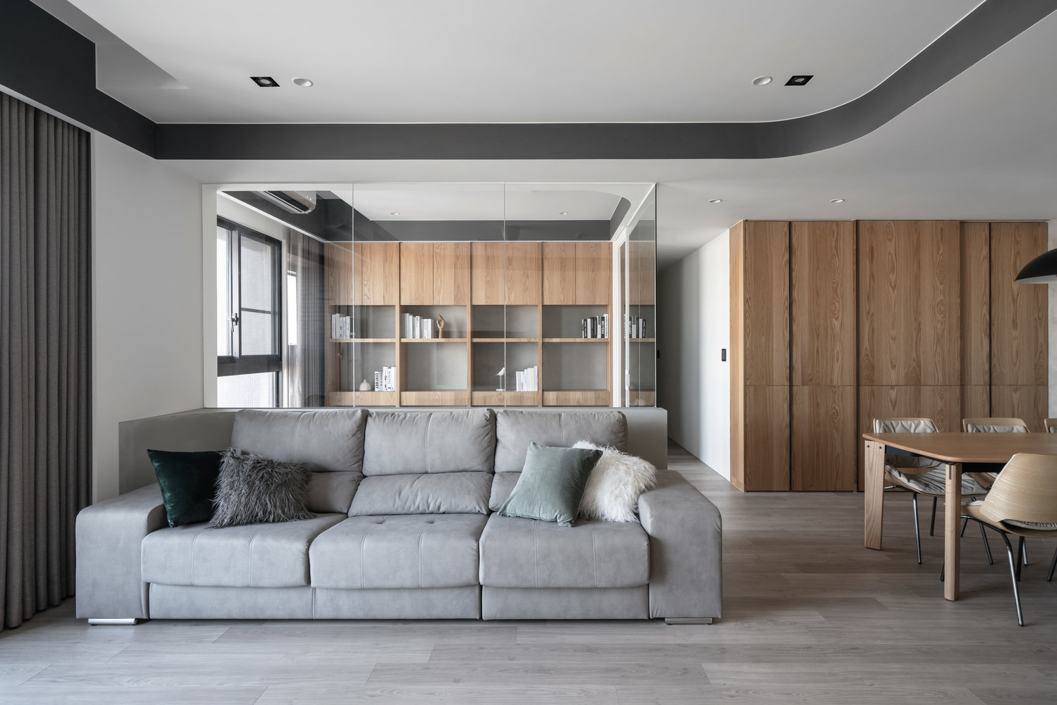 木介空间设计 干净的木色空间，让一切从简！-3