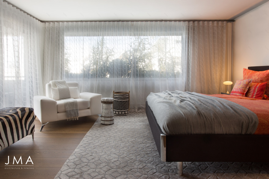 色彩与海景共融的南非公寓设计-6