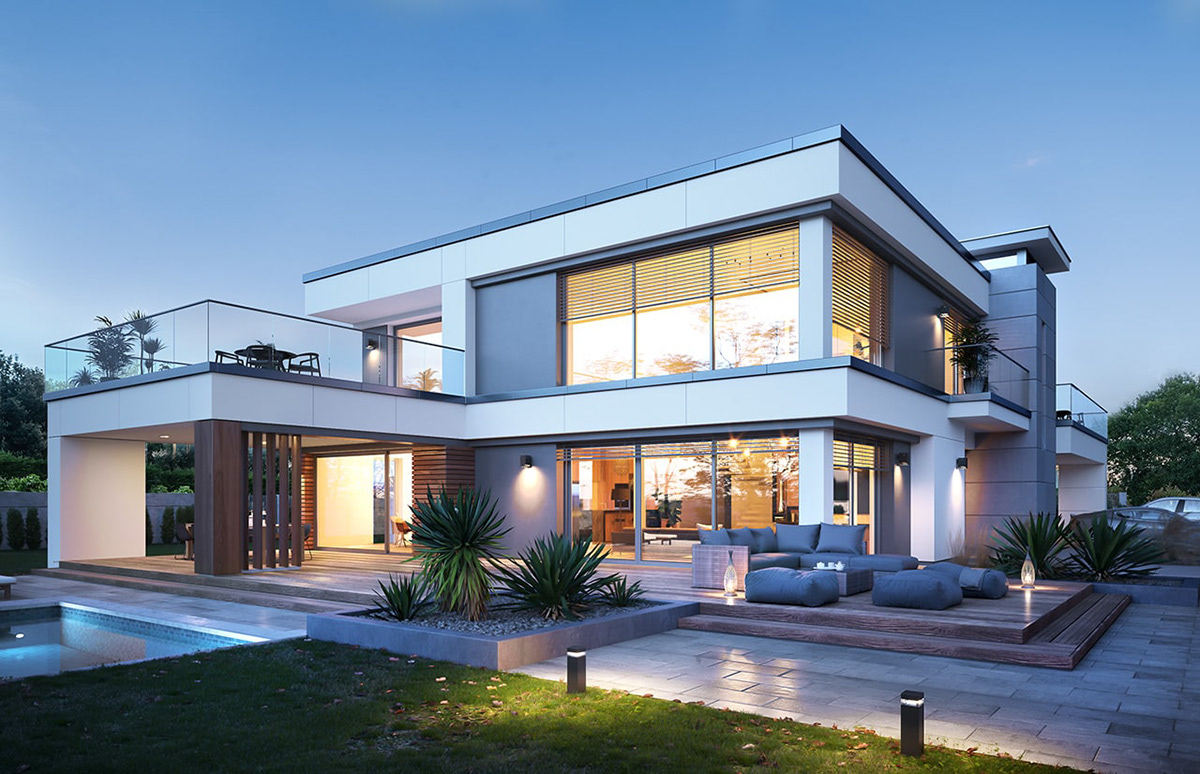 MG Projekt丨别墅建筑丨Willa Floryda 5-2