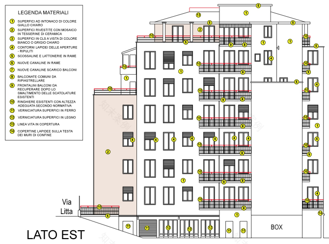 战后米兰城市更新的建筑瑰宝 | Via Dandolo 4 号办公楼-21
