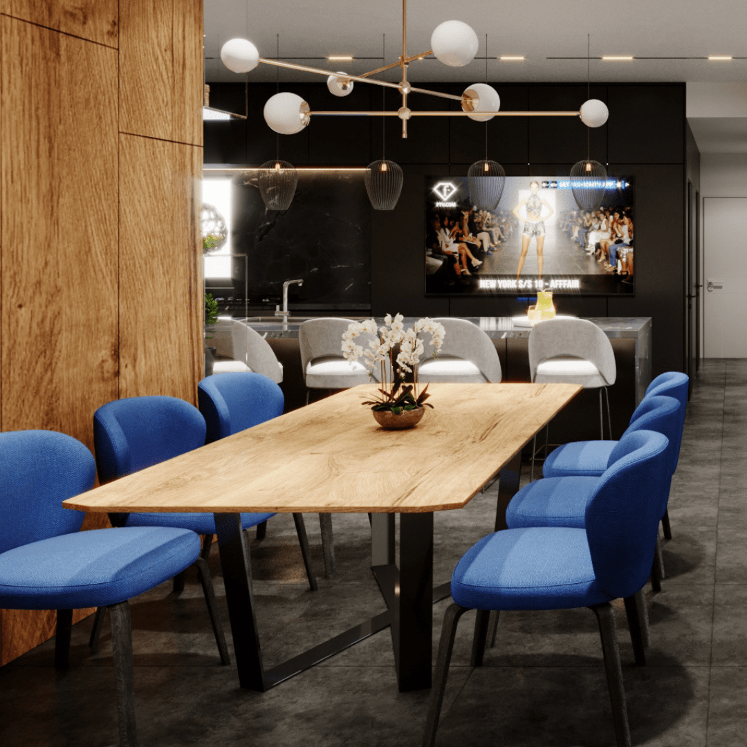 开放式厨房客厅设计 | 优点与缺点-4