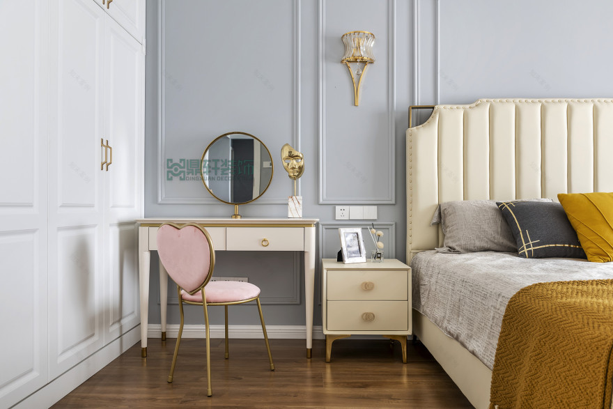 重庆鼎轩装饰 | 现代美式 130㎡老房爆改,加州百合园温馨家居空间-52