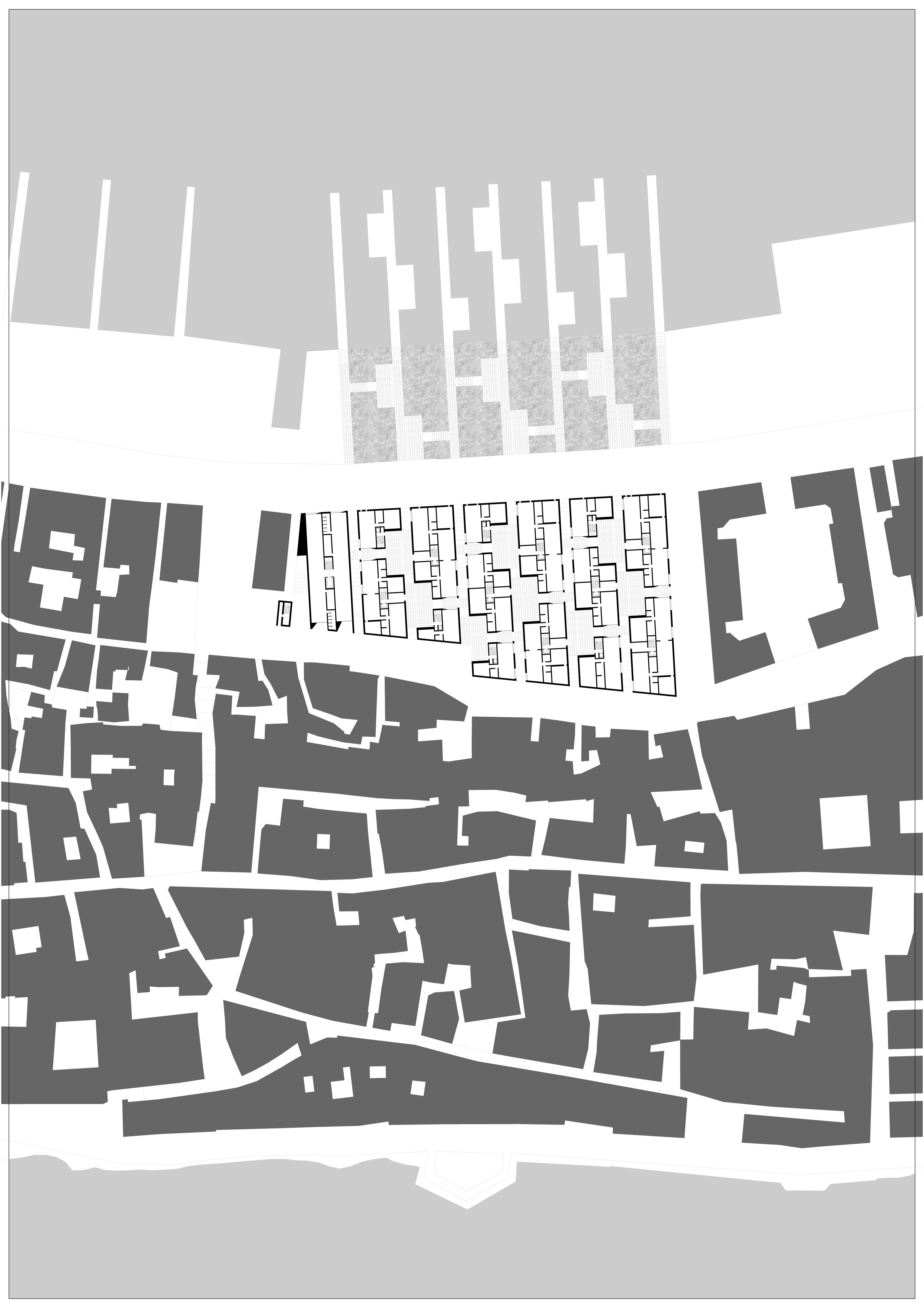 Progetto di ricostruzione di isolati urbani per il fronte sul Mar Piccolo a Taranto-2