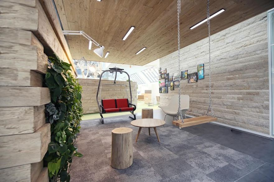 LinkedIn 慕尼黑办公室·“DACH Gate”的创意设计-14