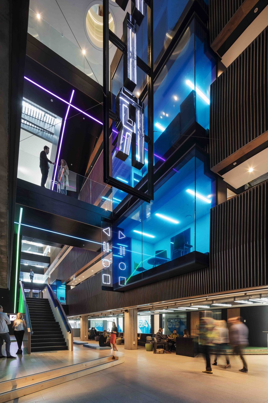 新西兰 TVNZ 电视台“开放共生”办公空间-5