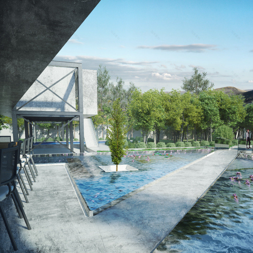 QASR DASHT VILLA | 融入自然的景观别墅设计-5