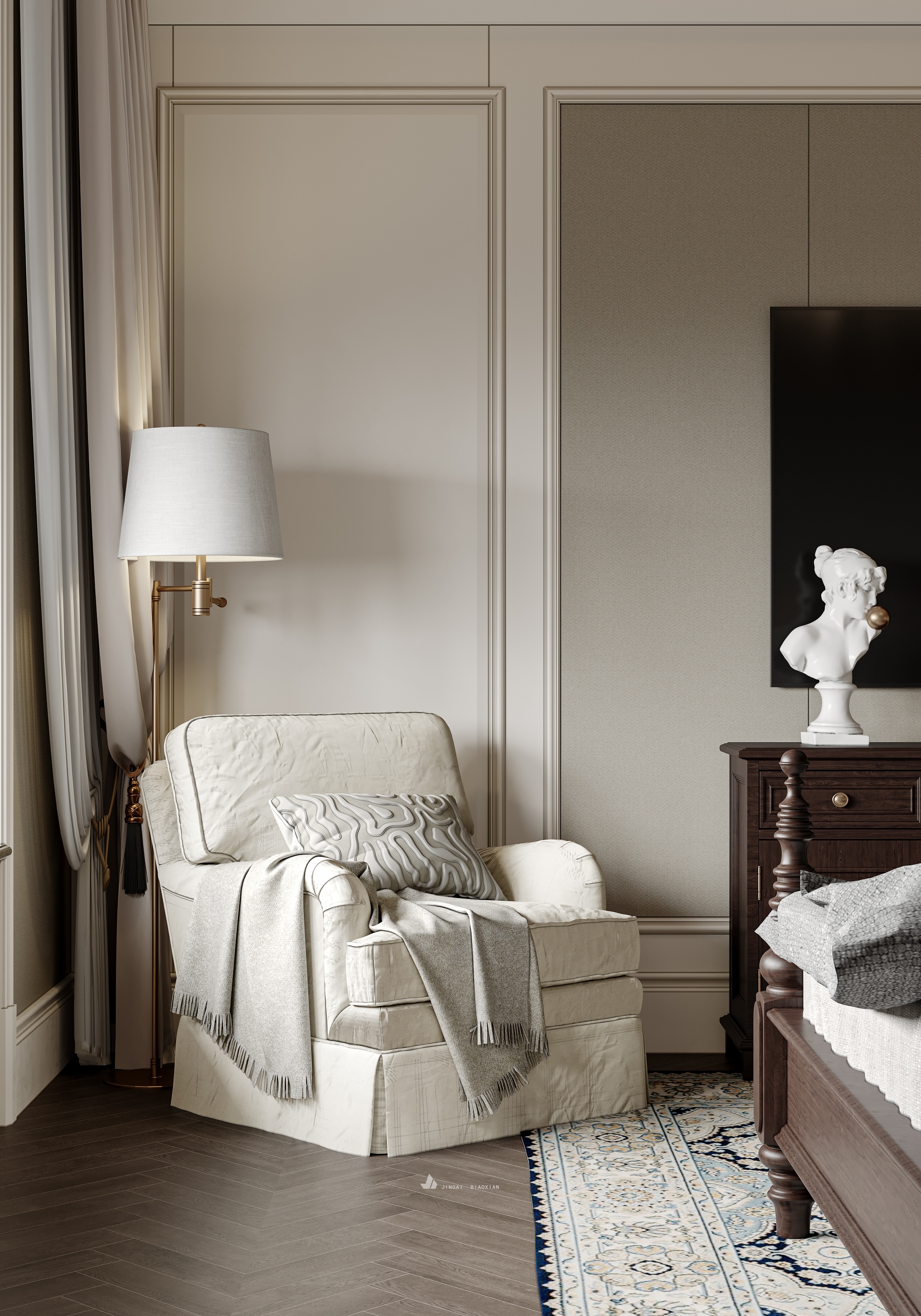 美式平层设计-8