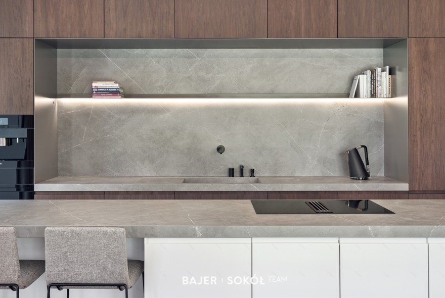 Warsaw 中心公园公寓——自然木石之美-3