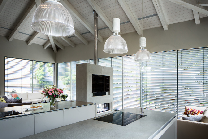 层叠空间,开放式别墅生活-8