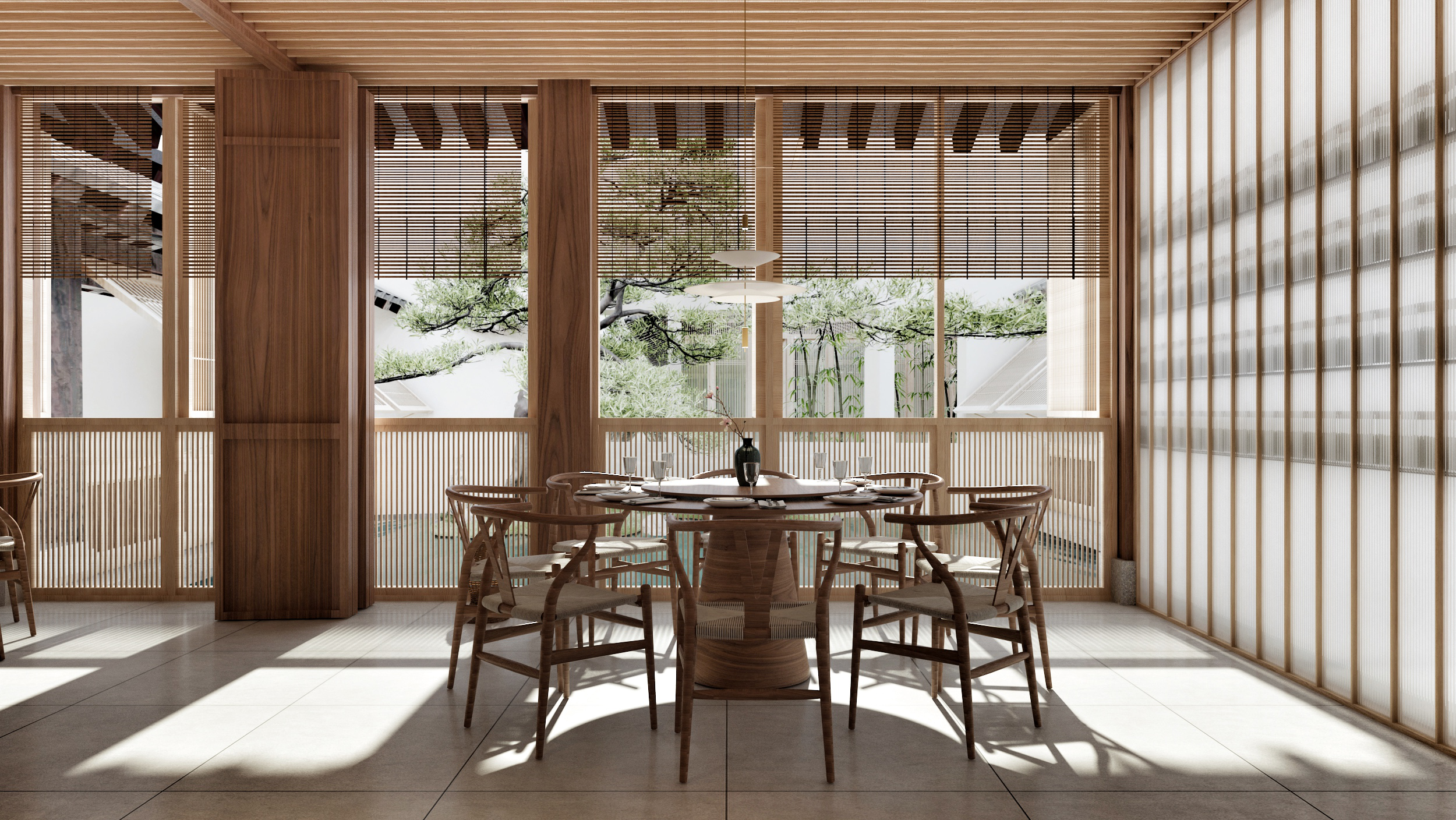 中餐厅丨张杺作品：西湖玉泉苑餐厅-16