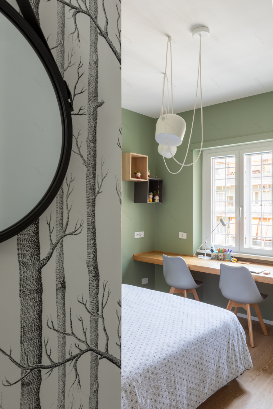 秘境花园 · 家庭办公室与儿童个性化空间设计-26