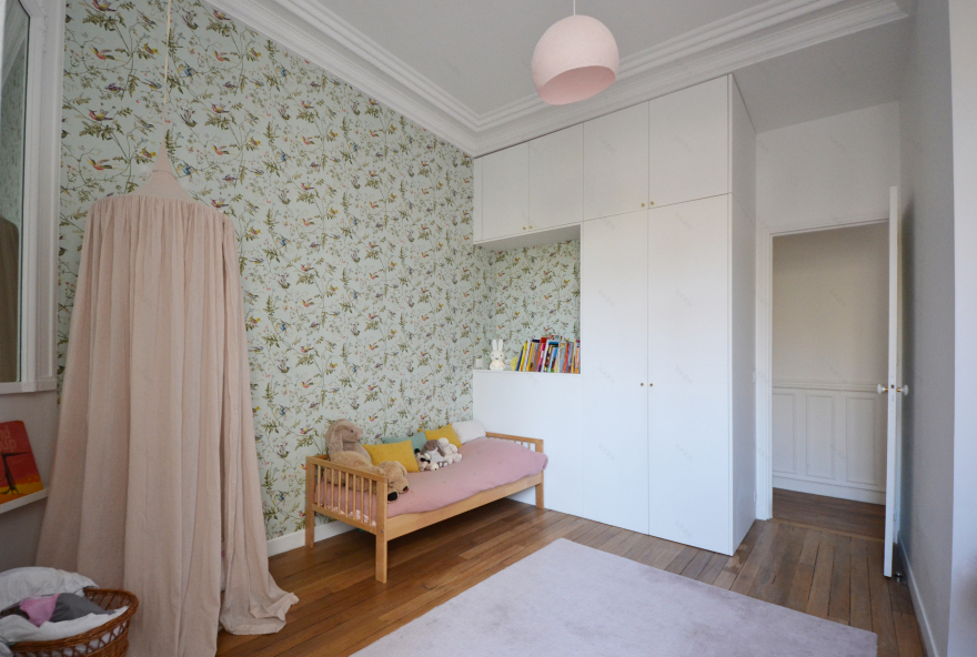 巴黎 17 区 200 平米公寓的创意翻新-6