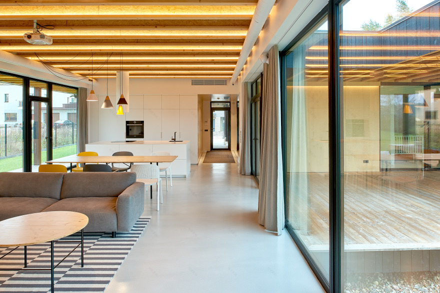 融合传统与现代的立陶宛乡村别墅设计-16