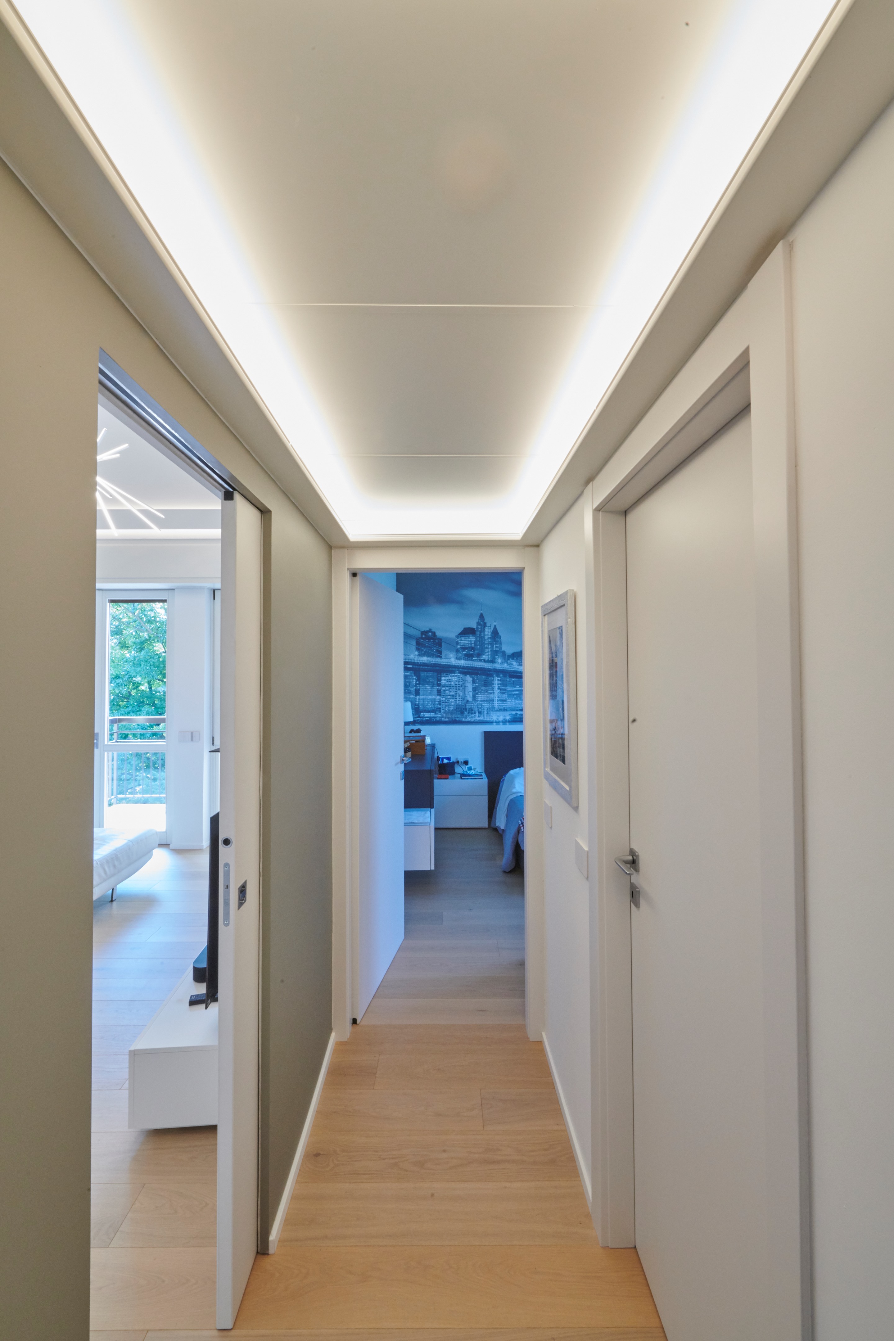 意大利 Vimercate 私人住宅照明设计丨Bianchessi-13