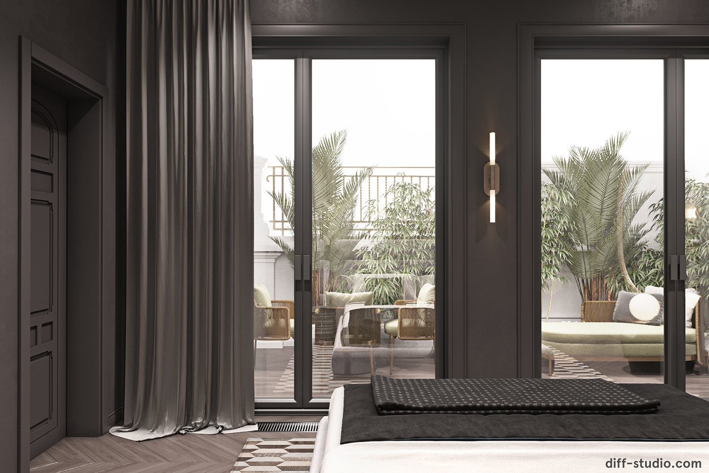 莫斯科 5 米高挑公寓丨俄罗斯莫斯科-30