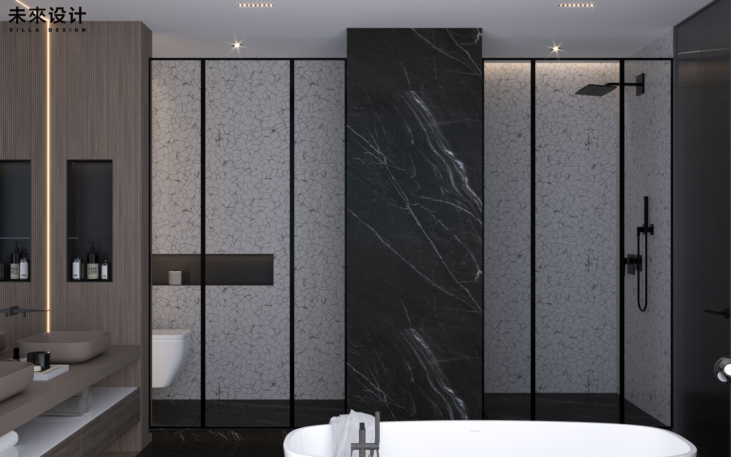 苏州湾景苑 | 未来设计打造 600㎡平层豪宅，诠释返璞归真的美学-38