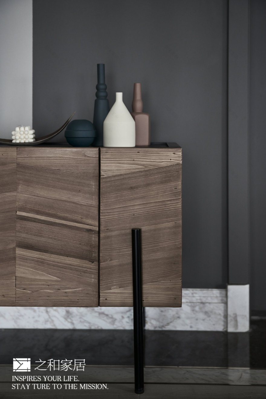 杭州钱江御府混搭风平层设计,打造果然之家-13