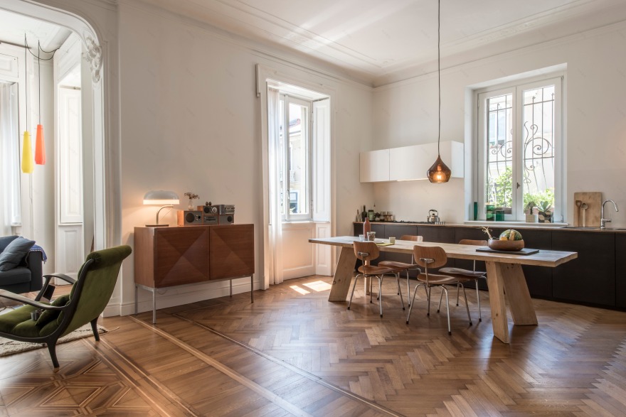 米兰百年公寓的“新旧共生”设计-2