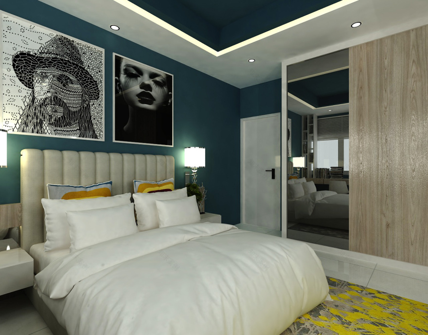 现代摩登公寓,一家五口的温馨家园-24