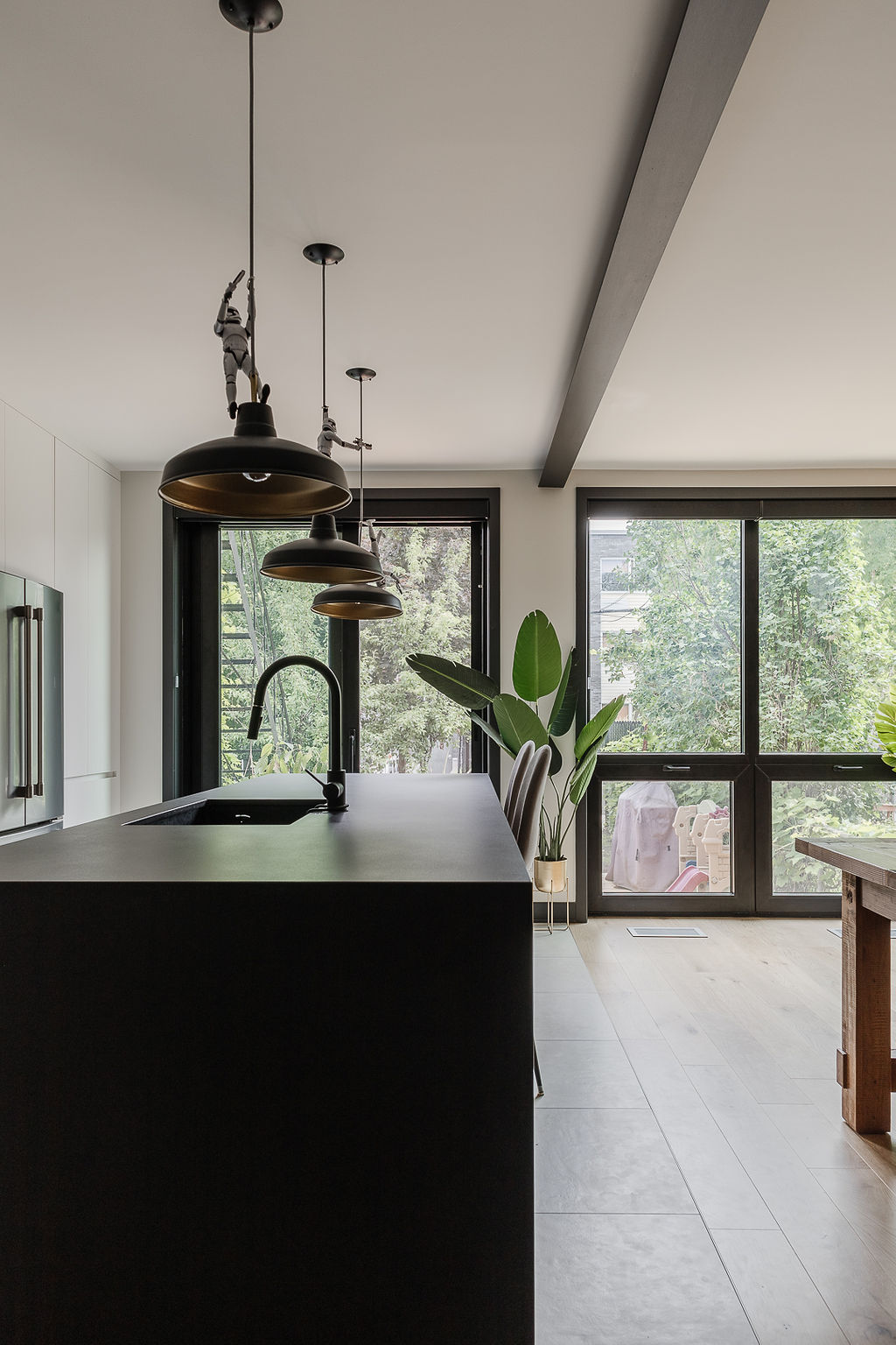 蒙特利尔简约风双层公寓设计丨加拿大蒙特利尔丨Groupe Cartier-4