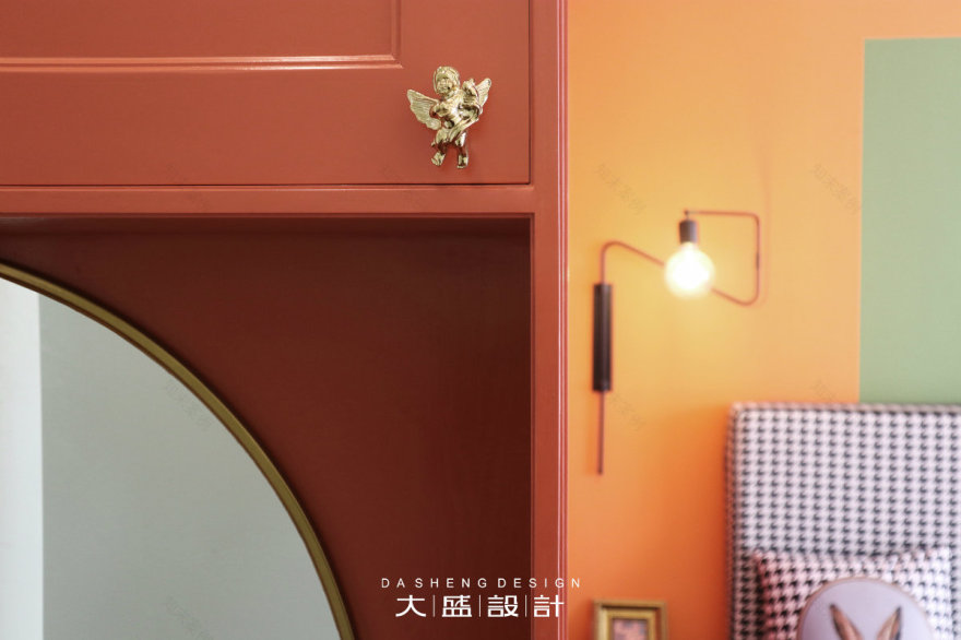 南宁光明城市 96㎡孟菲斯风格家居,色彩斑斓的甜蜜空间-60