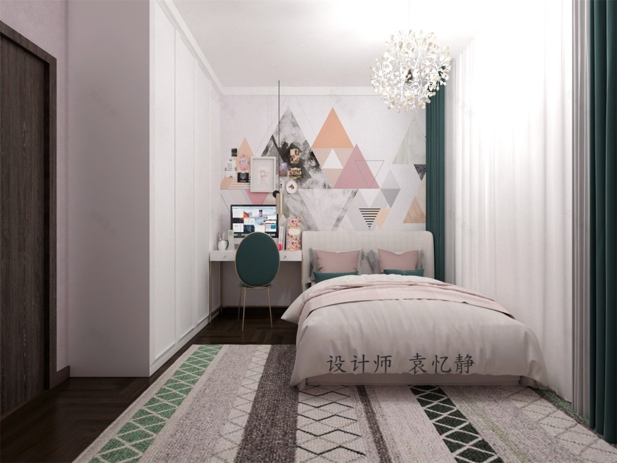 武汉喜瑞都 120 平中性色现代家居设计,温馨舒适-34