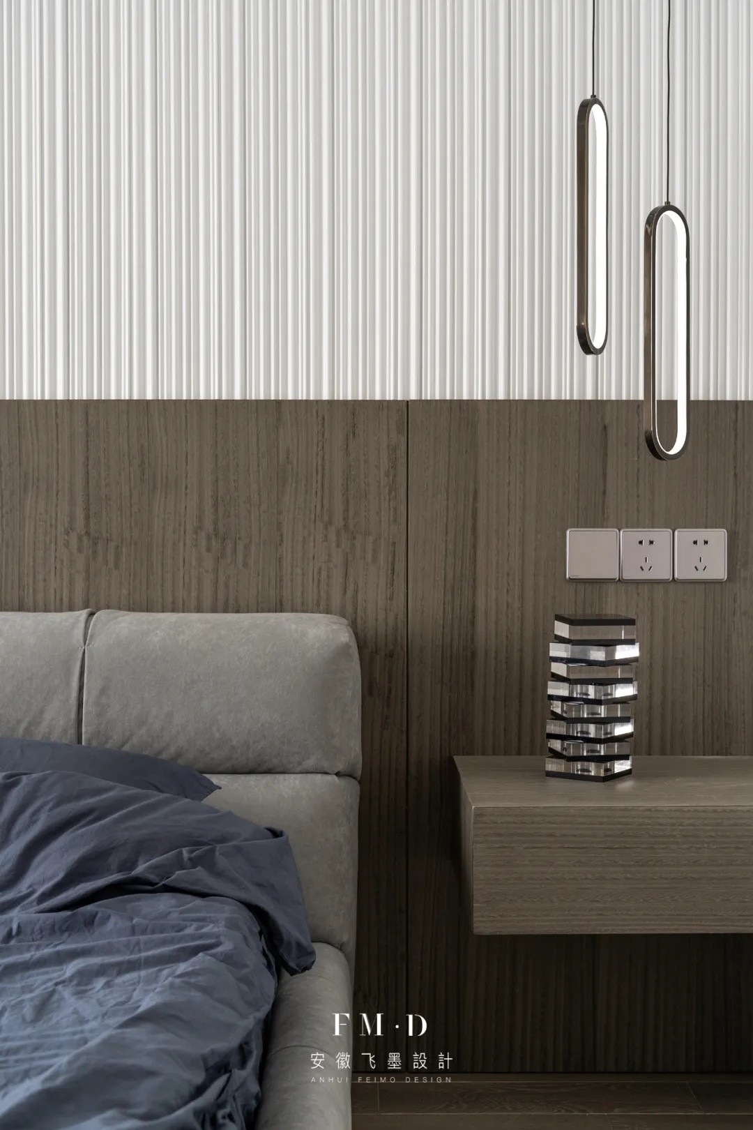 飞墨新作 || 160㎡质感婚房设计，四室改两室拓展空间功能性，造就最美生活！-24