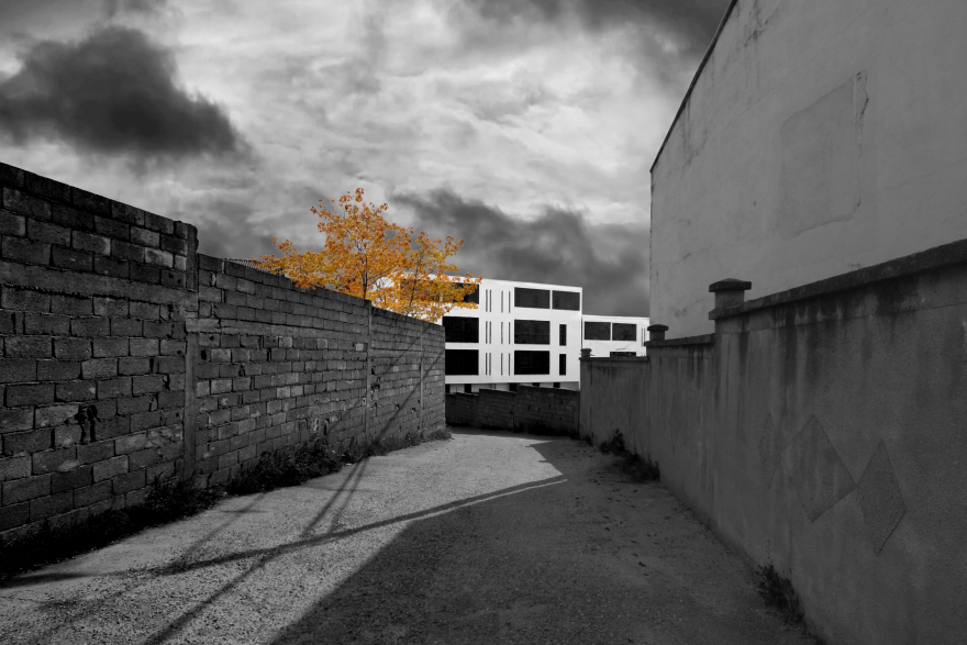 阿尔及利亚公寓建筑,传统文化与现代生活的融合-2