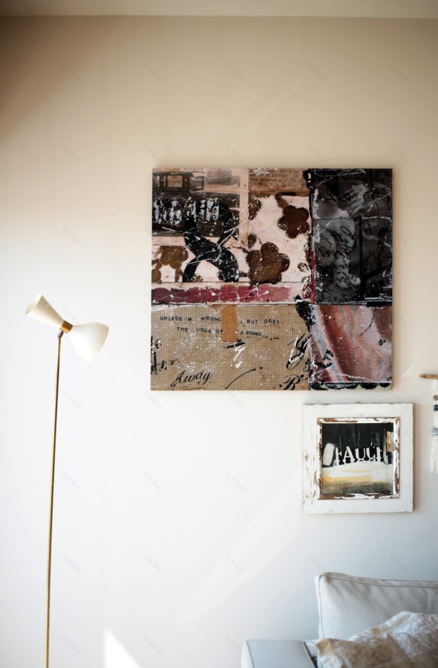 六十年代公寓的现代复古变身-19