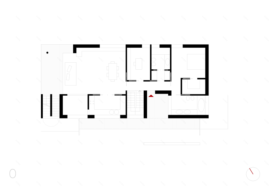 意大利环保别墅 CASA BG,和谐融入自然景观-34