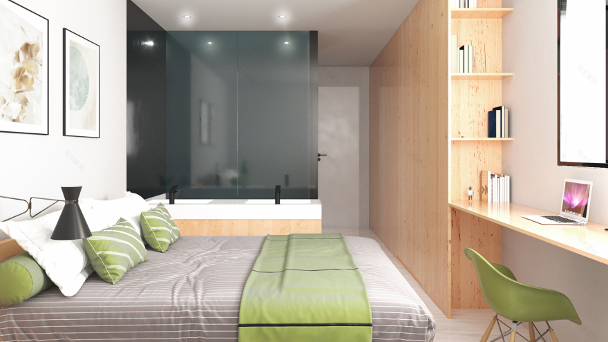 地中海风格的海景公寓改造-6