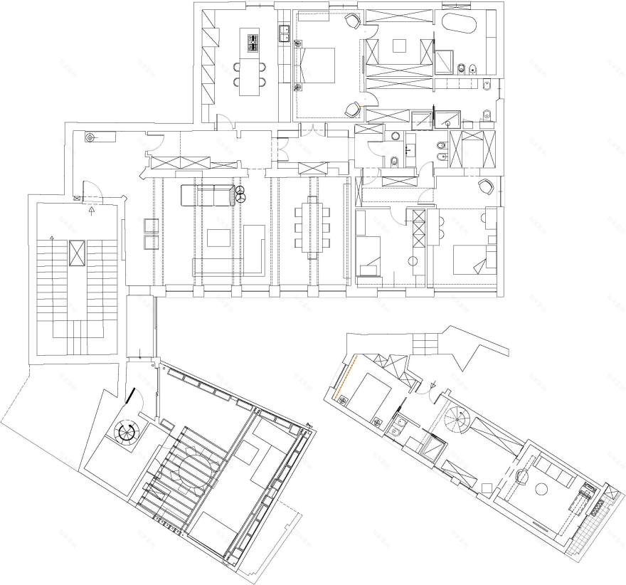 罗马 300 平米公寓的时光穿越之旅-21
