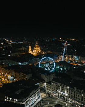 Budapest at night
