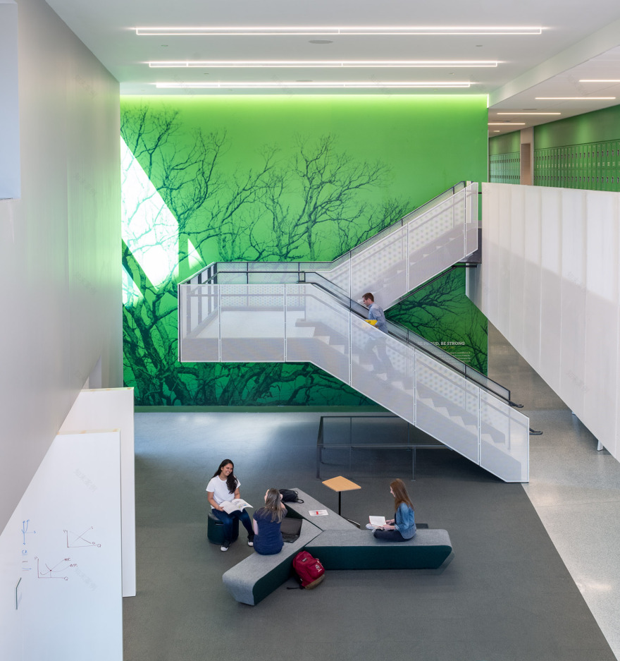 比尔里卡纪念高中丨美国丨Perkins&Will-149