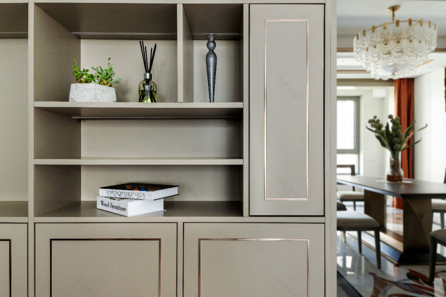 观澜天下 260㎡轻奢美宅,精致优雅尽显格调-43