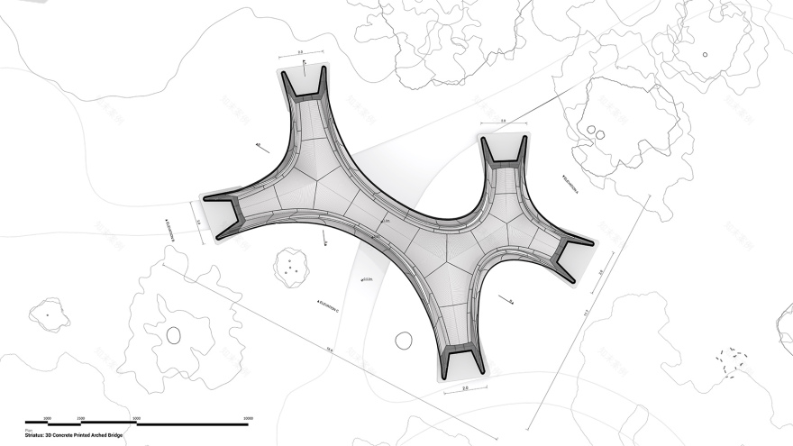 Striatus 3D 打印无钢筋混凝土拱桥丨Zaha Hadid Architects-46