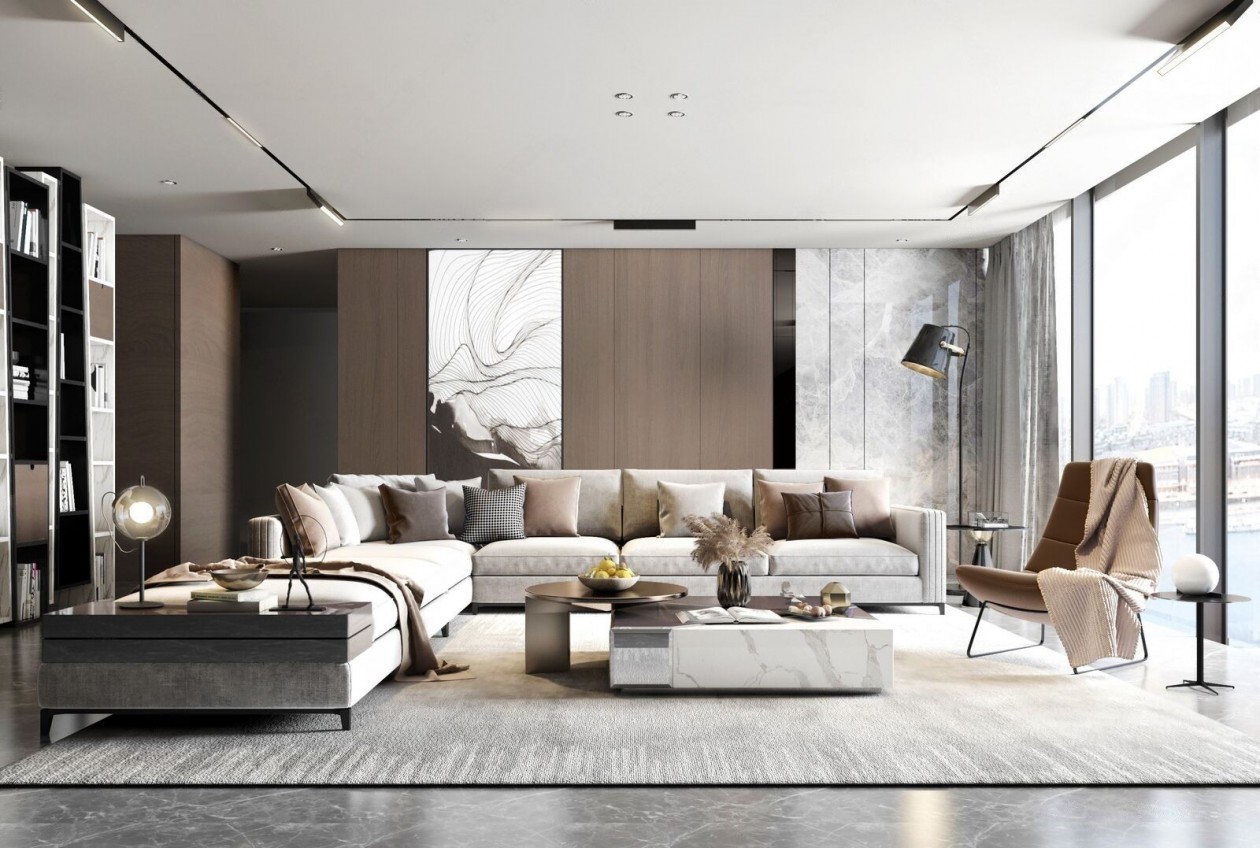 现代客厅”不要流行只要个性“-6