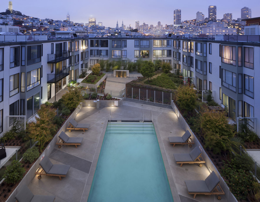 NorthPoint公寓庭院景观改造-12