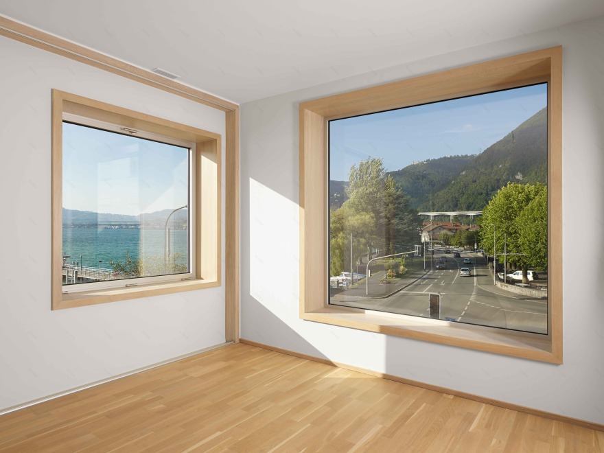 日内瓦湖畔的多功能建筑公寓与餐厅设计-6