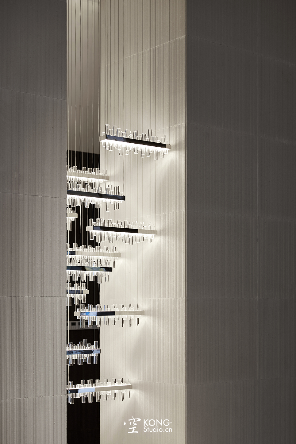 空与间建筑摄影：星际探索之旅 | 成都天寰广场销售中心-12