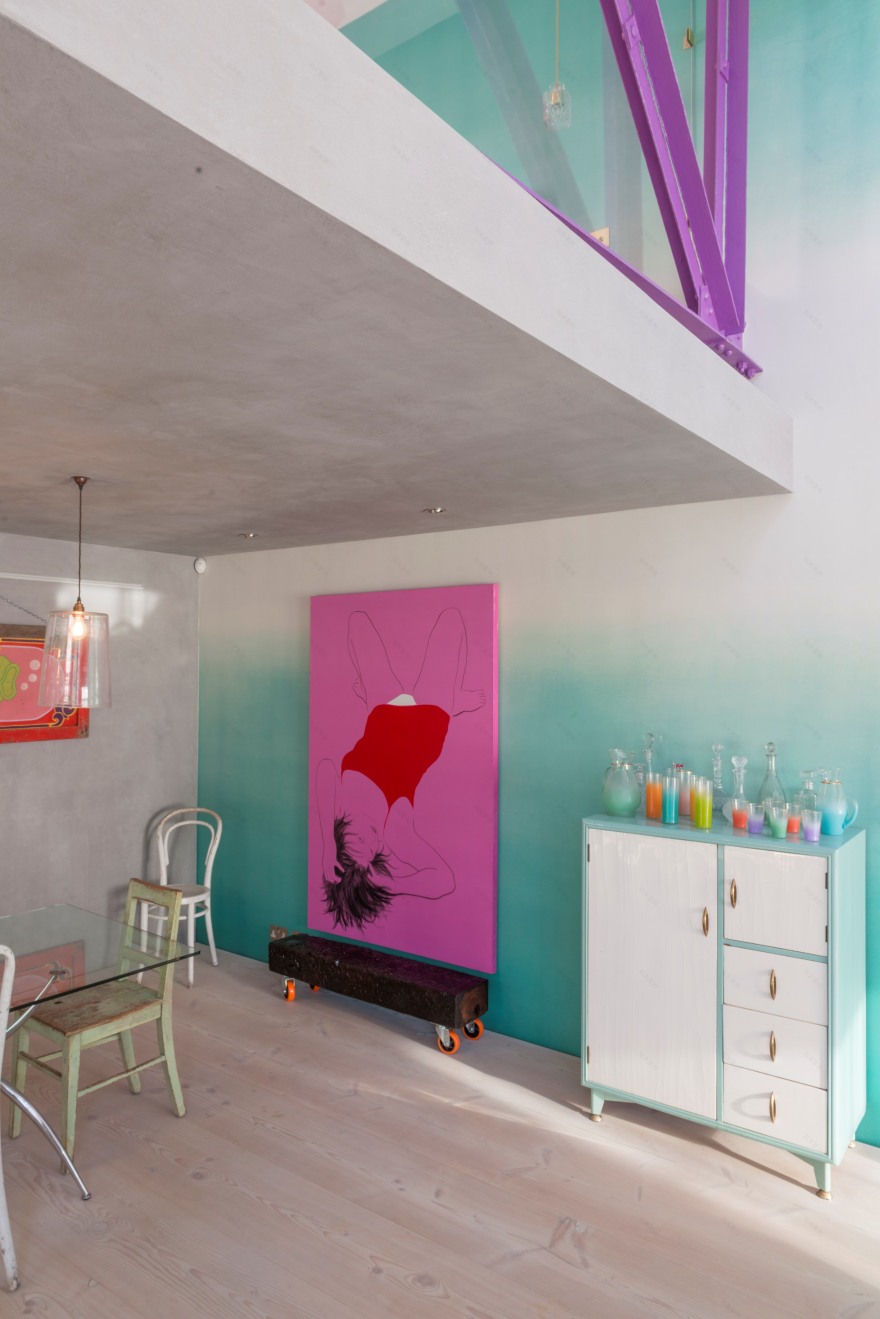 色彩斑斓的边界突破,Cleo 的时尚别墅-7