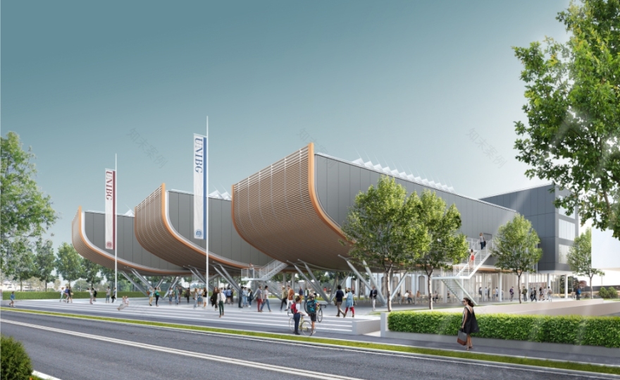 新旧共生,环保可持续的校园设计-0