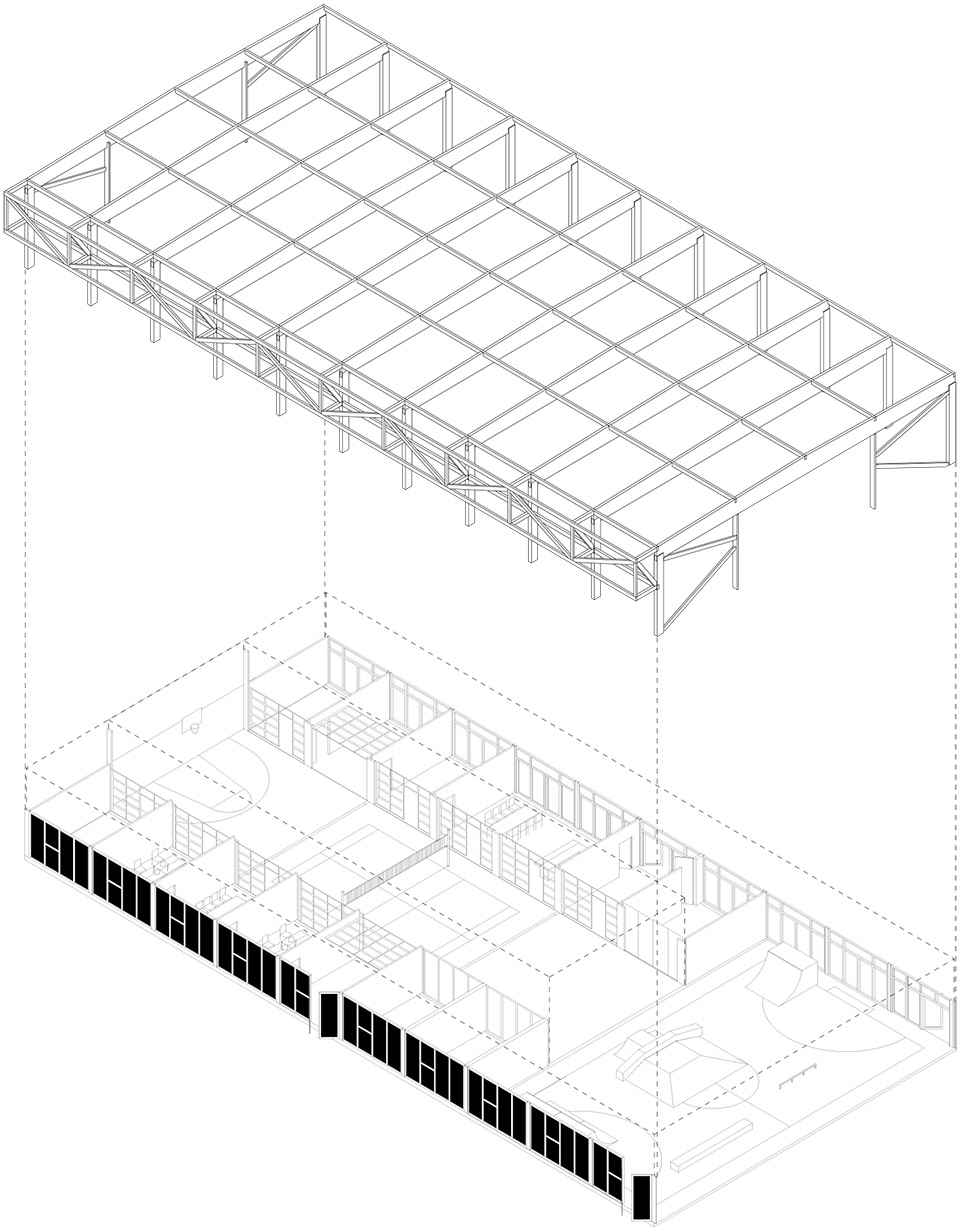 卢森堡 Differdange 市青年活动中心丨2001-12