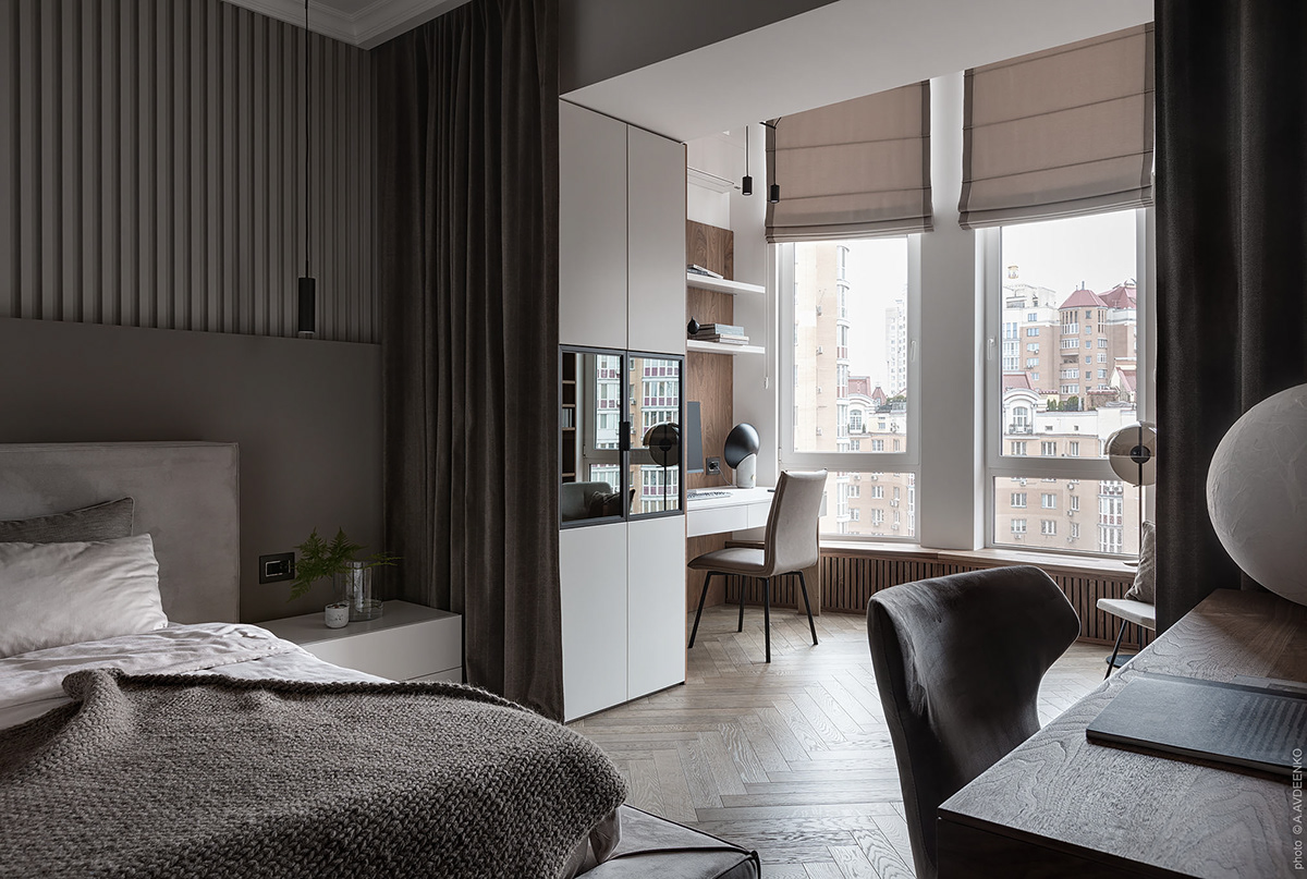 乌克兰基辅高级简约公寓设计-Andrey Avdeenko-9
